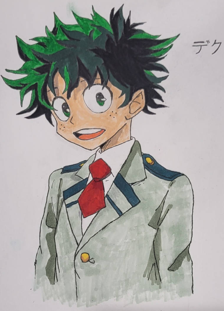 Deku Fan Art by EliyahuShual on DeviantArt