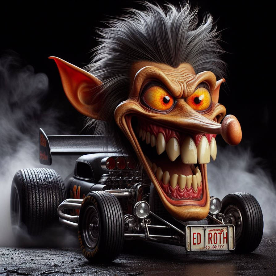 Tribute to Ed Roth by KaijuSeijin on DeviantArt