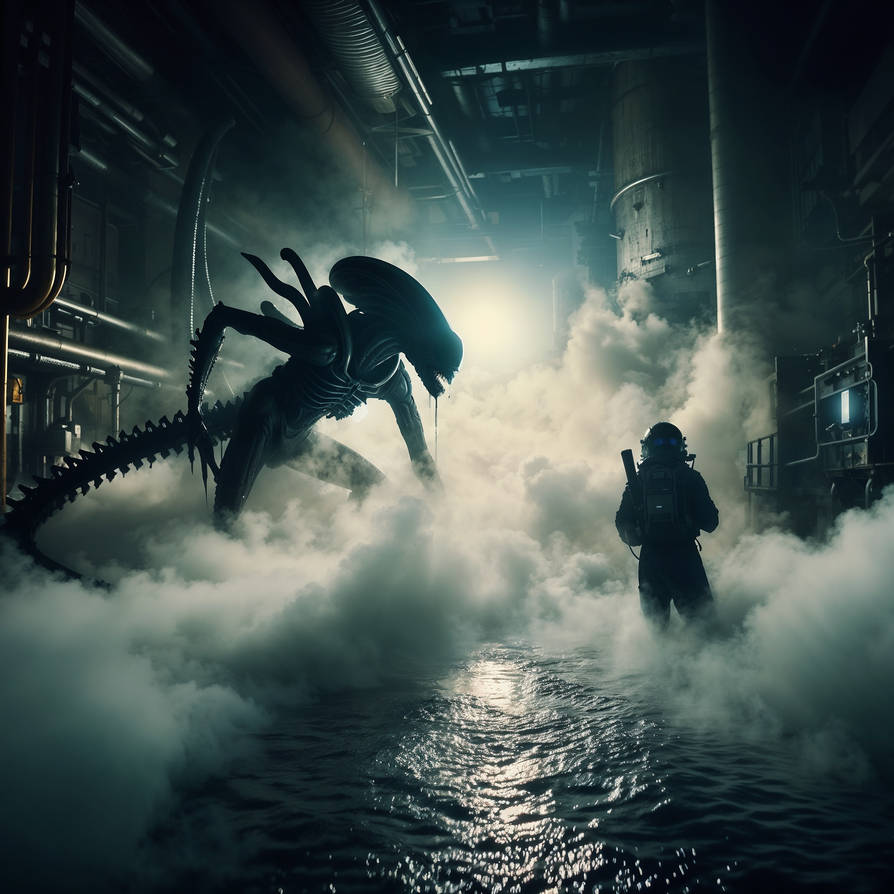 Alien: Romulus upscaled concept by KaijuSeijin on DeviantArt