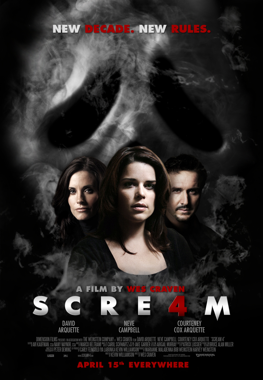 Scre4m' Theatrical Poster by themadbutcher on DeviantArt