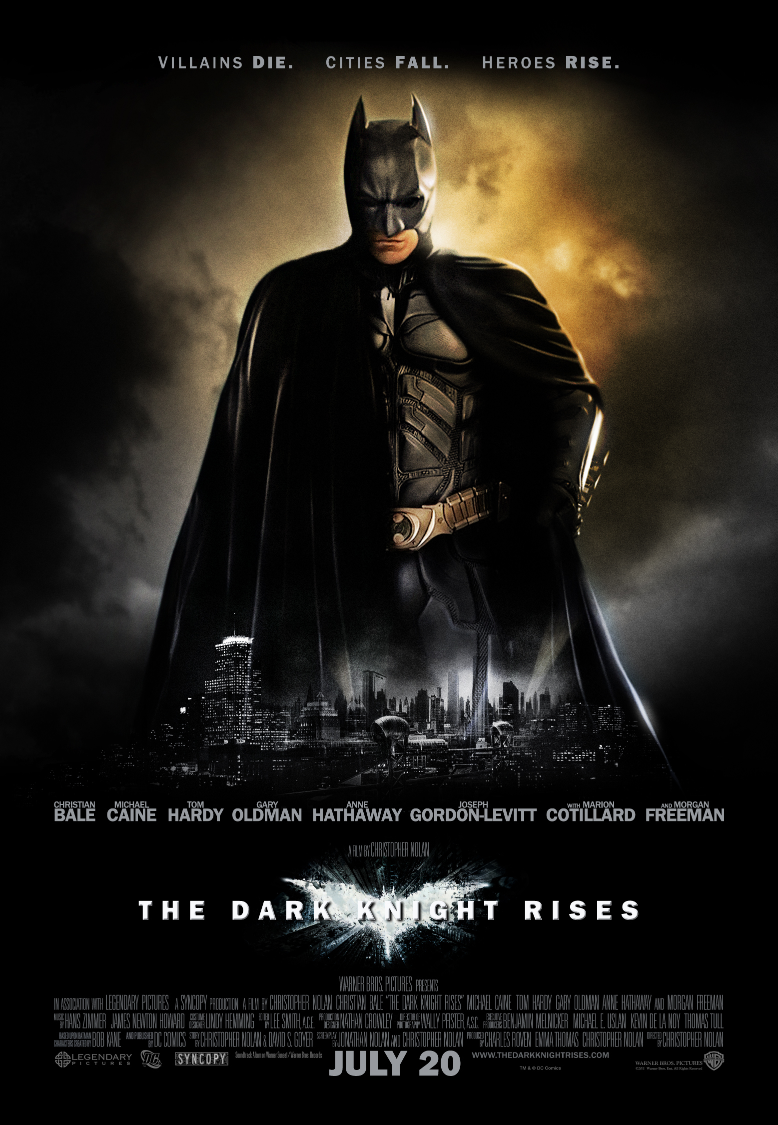 'The Dark Knight Rises' Poster