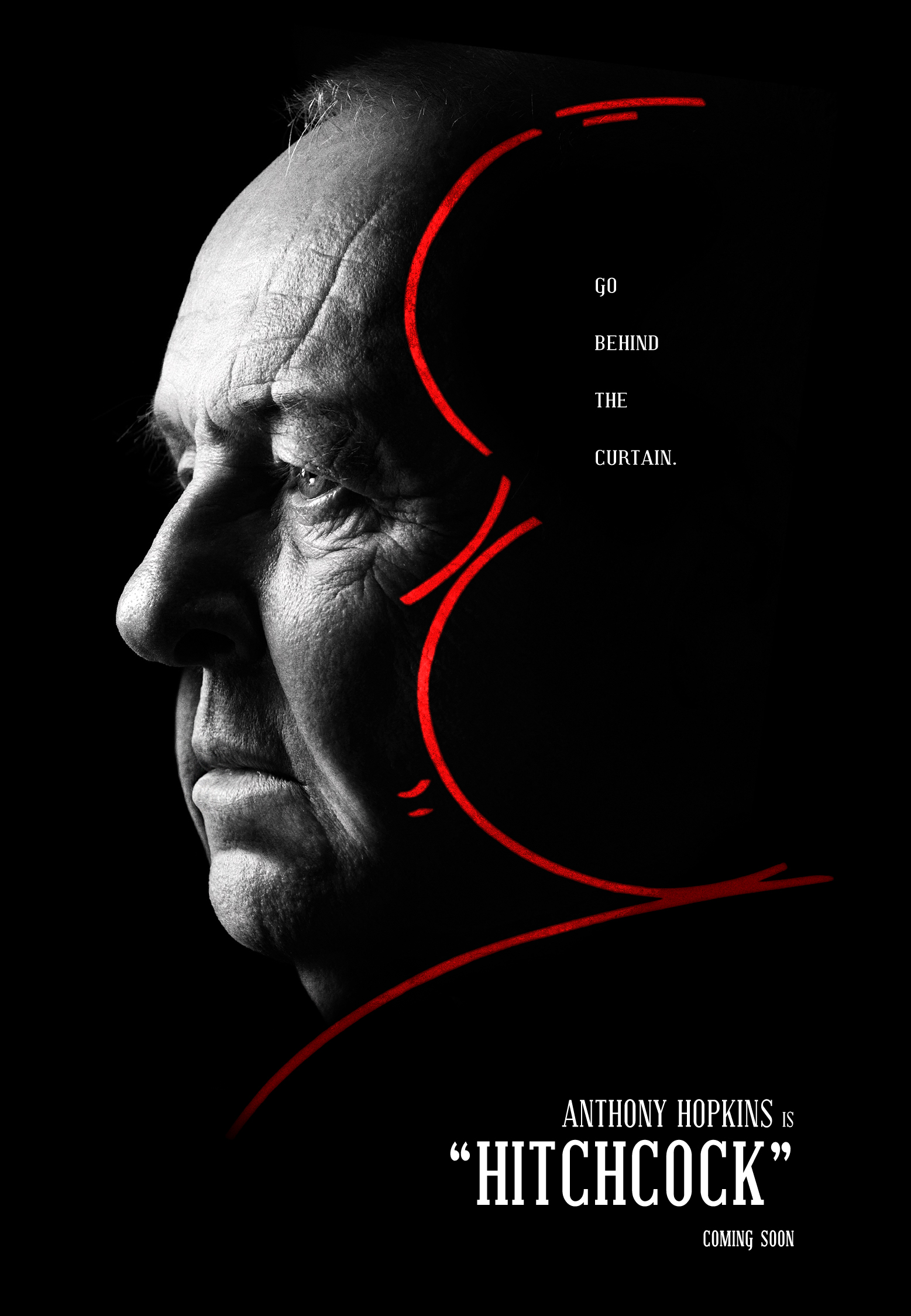 Hitchcock Biopic Teaser Poster