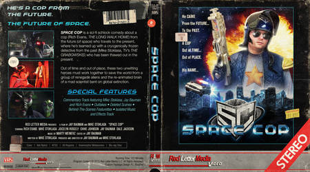 Space Cop Blu-ray Cover