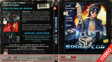 Space Cop Blu-ray Cover