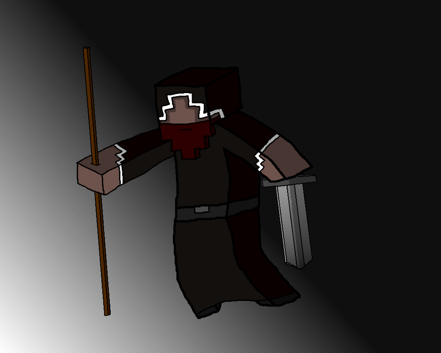 Minecraft Mage by Razzlie2 on DeviantArt