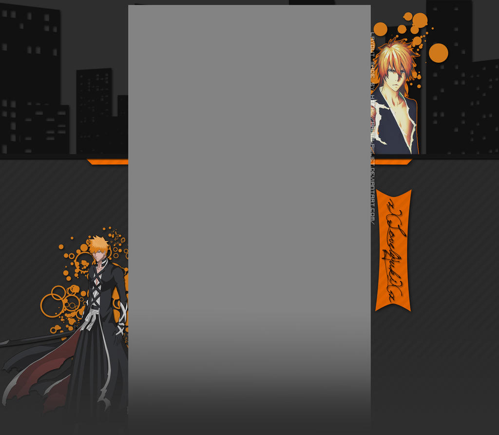 Ichigo Kurosaki YouTube Layout Request