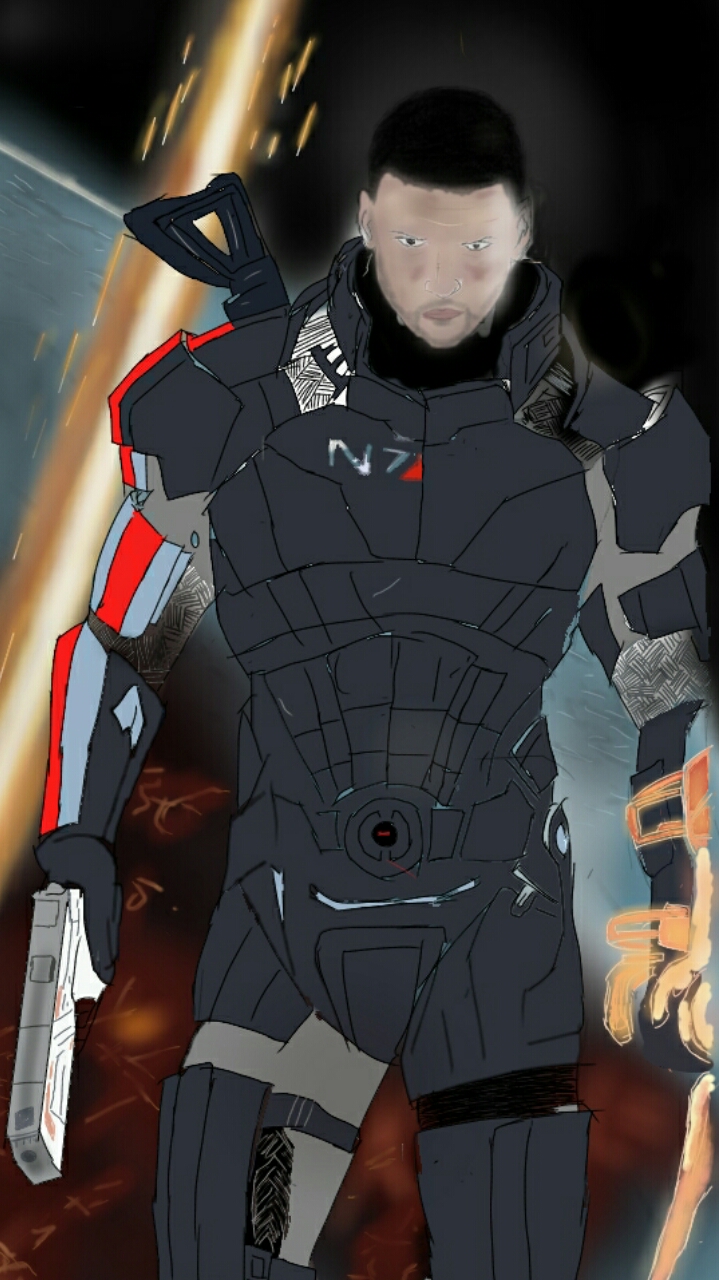 commander Shepherd by vikraman-fan on DeviantArt