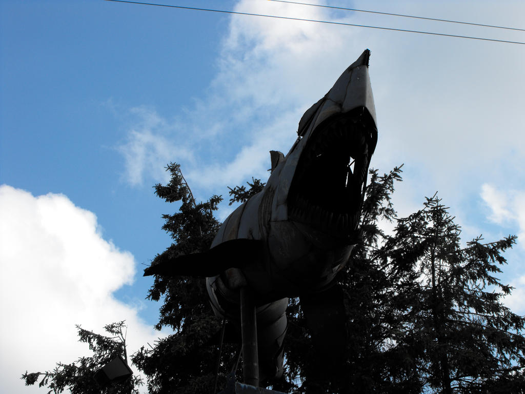 Metal Sculpture: Shark 2