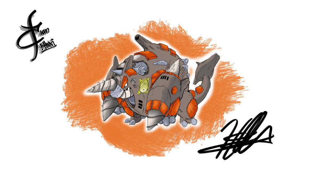 Meg Rhyperior Mega Rhyperior by Elesteva on DeviantArt