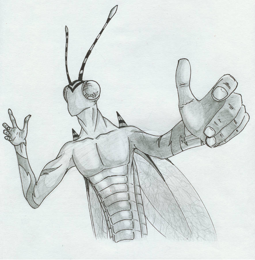 Captain Insect Captain Insectoid. by pyronixcore on DeviantArt