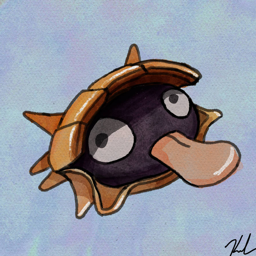 Shiny Shellder by 9bulletrevolver on DeviantArt