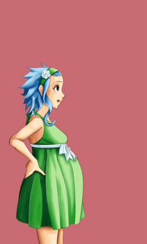 Pregnant Levy and Gajeel Animation