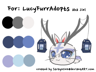 Jackalope for LucyFurrAdopts (aka Jiel)