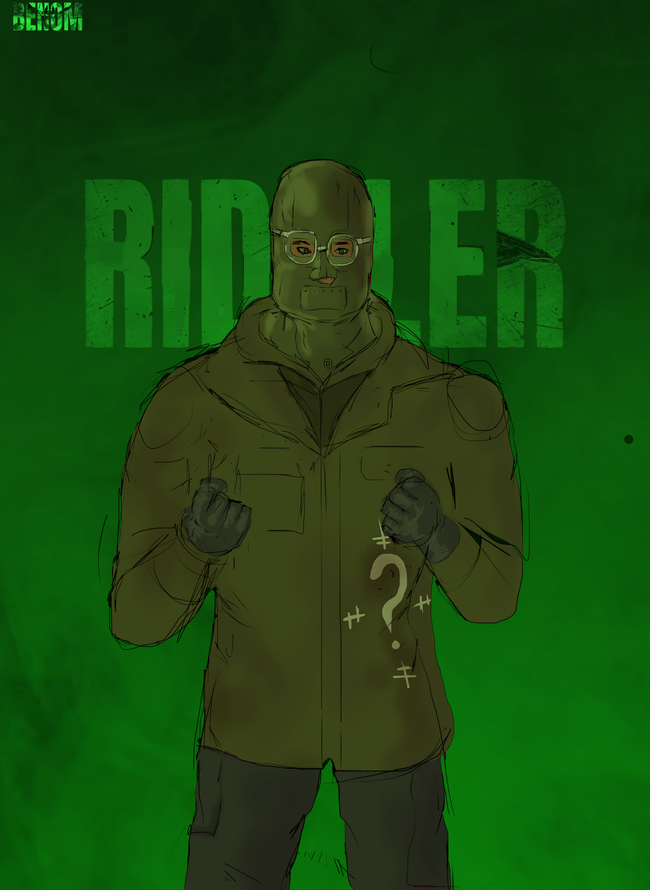 Riddler-the batman by lethalBenom on DeviantArt