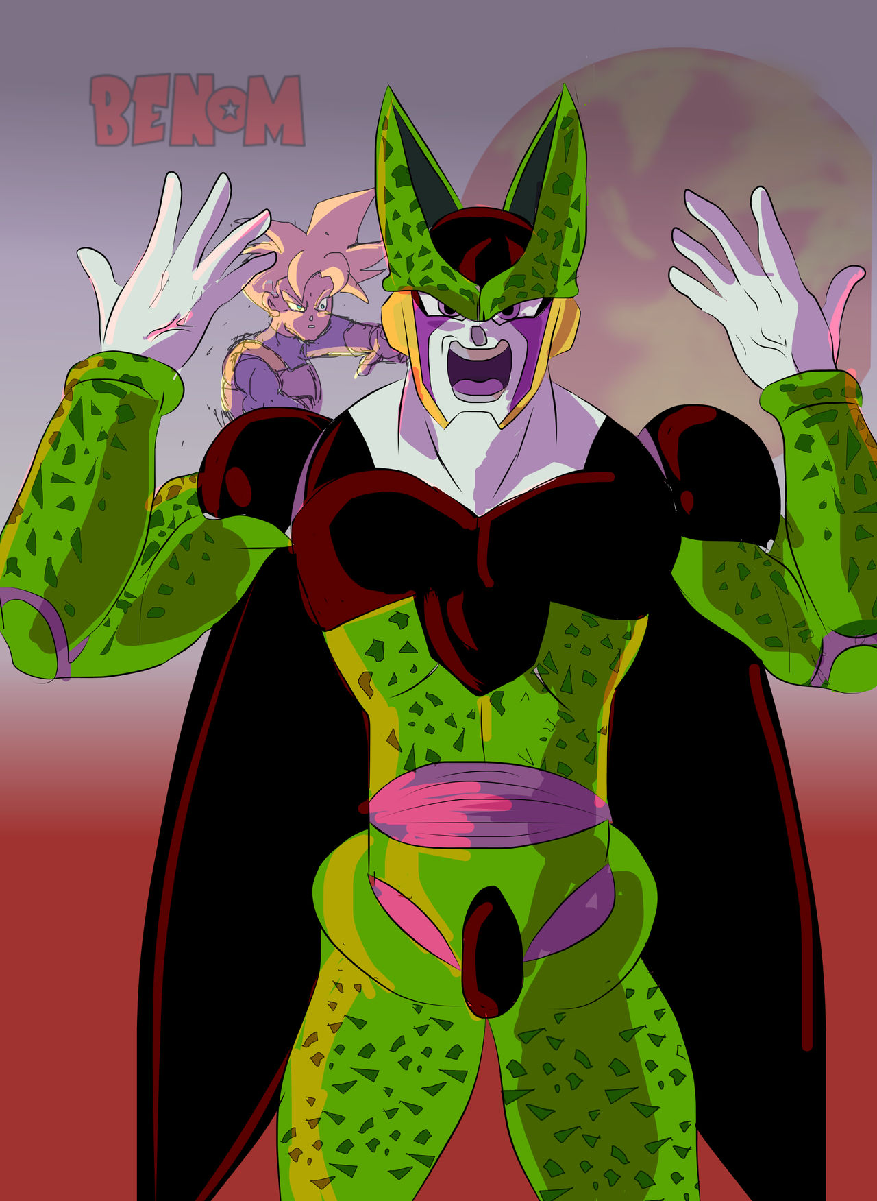 Perfect Cell Rage Perfect Cell by lethalBenom on DeviantArt