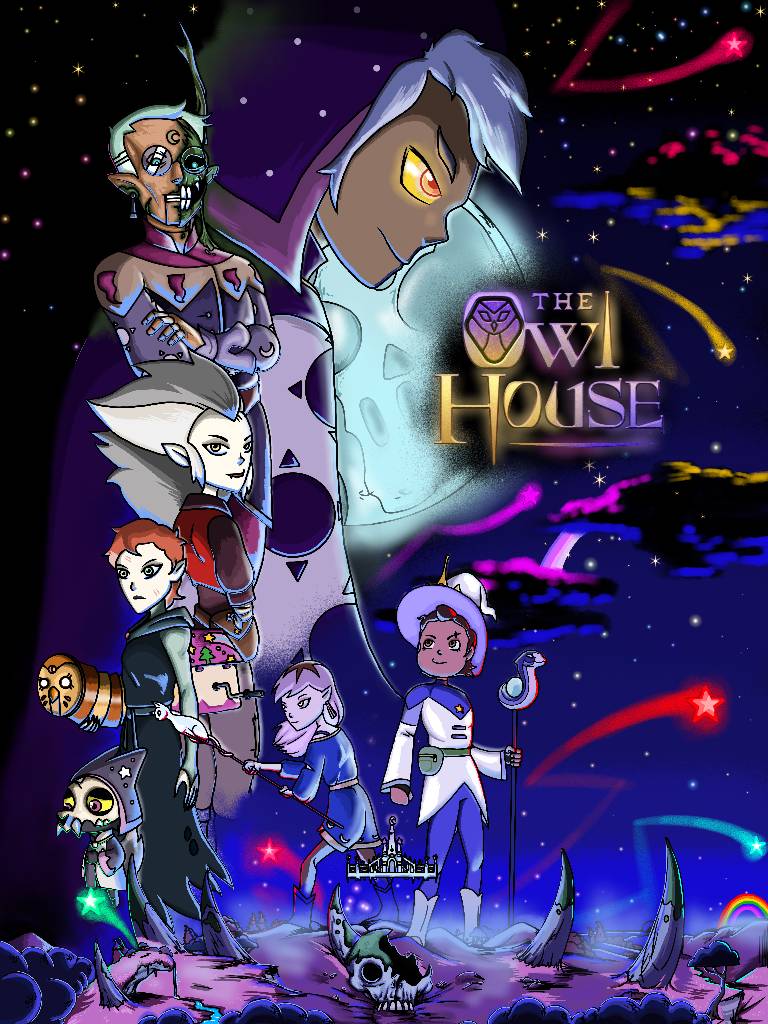 Cheap Disney The Owl House Season 3 Poster, The Owl House Watching And  Dreaming Poster - Allsoymade