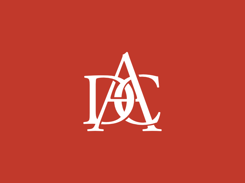 Adc Monogram By Artworkbean by artworkbean on DeviantArt