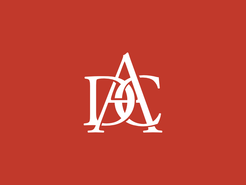 Adc Monogram By Artworkbean