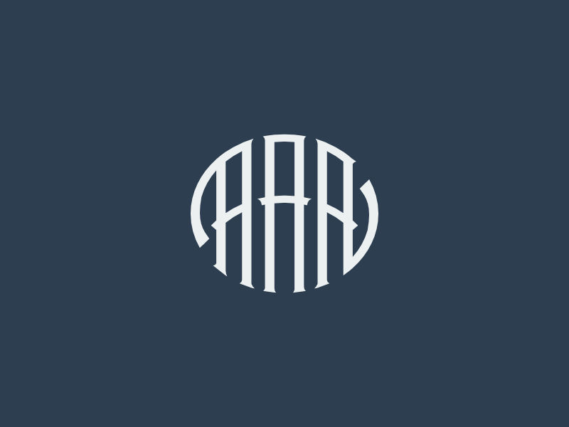 Aaa Monogram By Artworkbean by artworkbean on DeviantArt