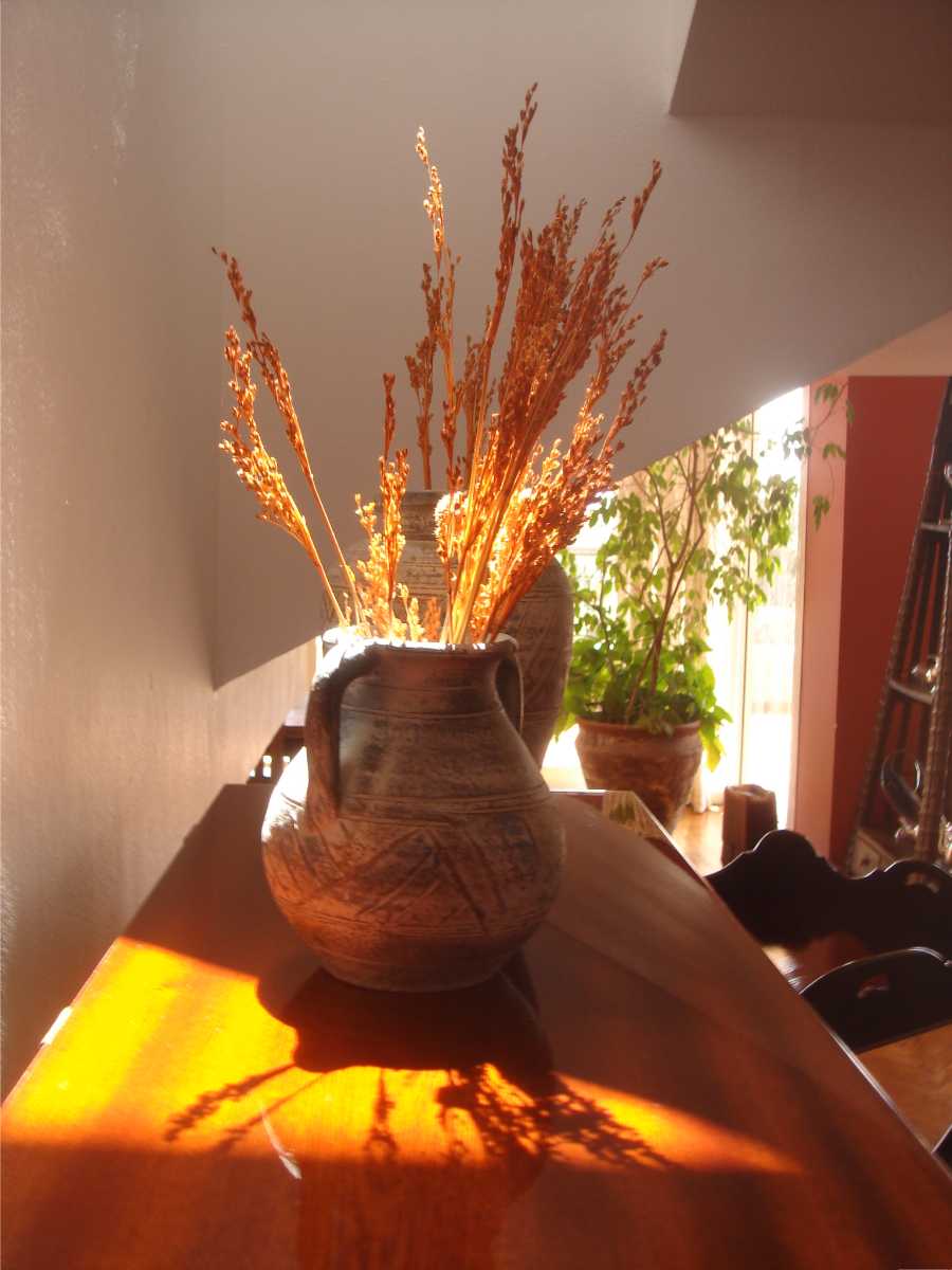 Another sunny vase