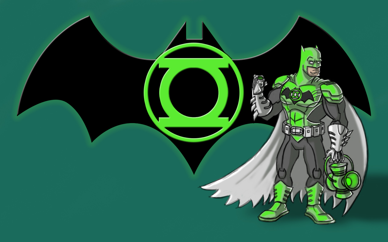Green Lantern Batman by Hen-Hen on DeviantArt
