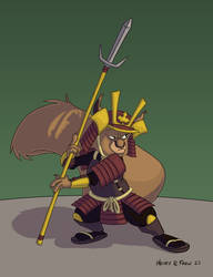 Samurai Squirrel