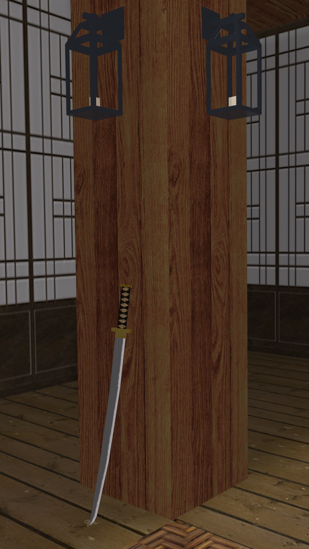 Katana in the Dojo