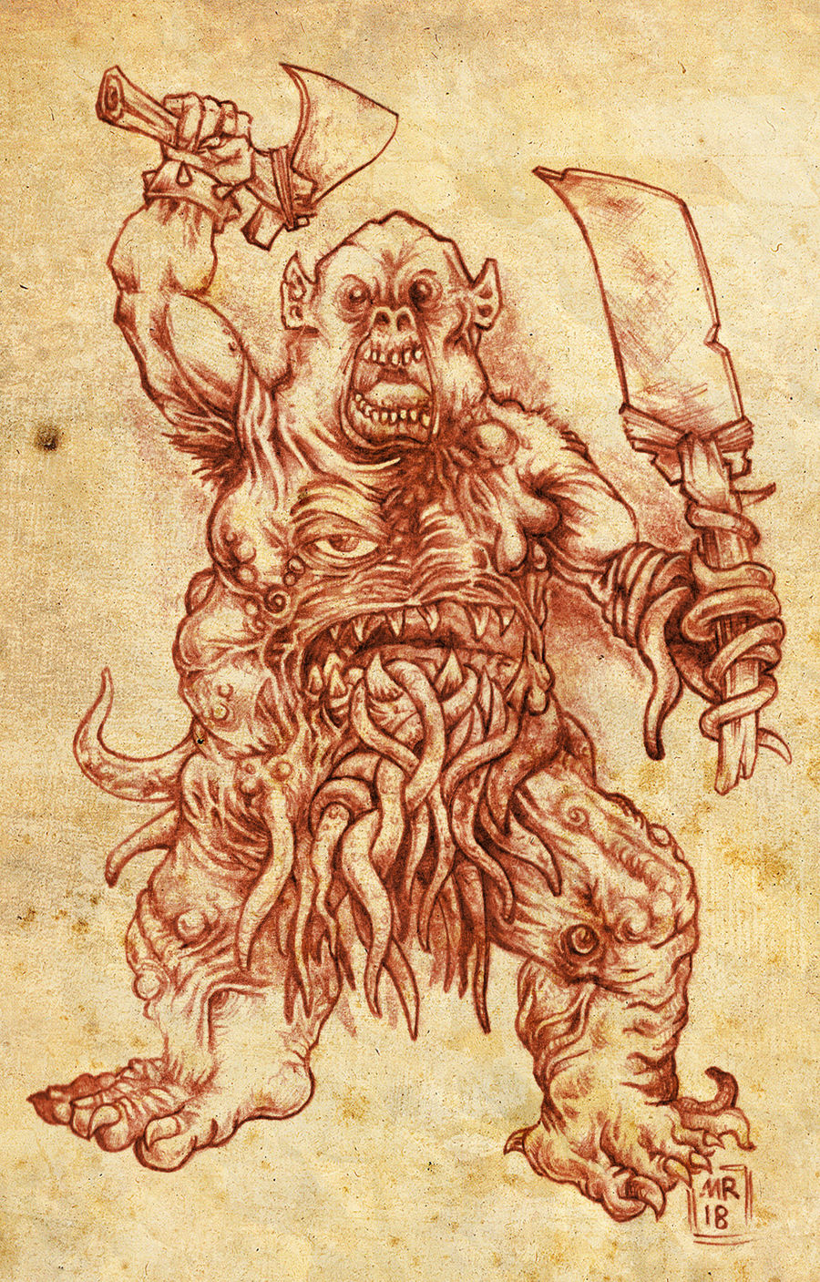 Chaos Ogre by hawanja