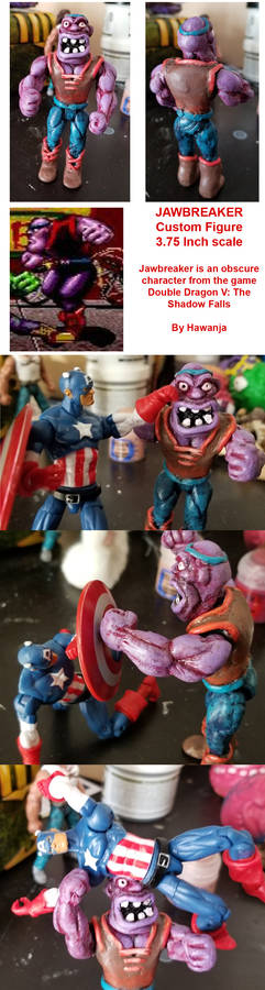 Double Dragon Jawbreaker custom action figure