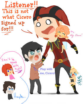 Skyrim- Cicero the Babysitter