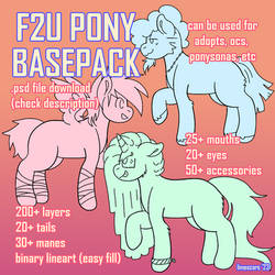 F2U PONY BASEPACK!