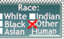 Human Race Stamp