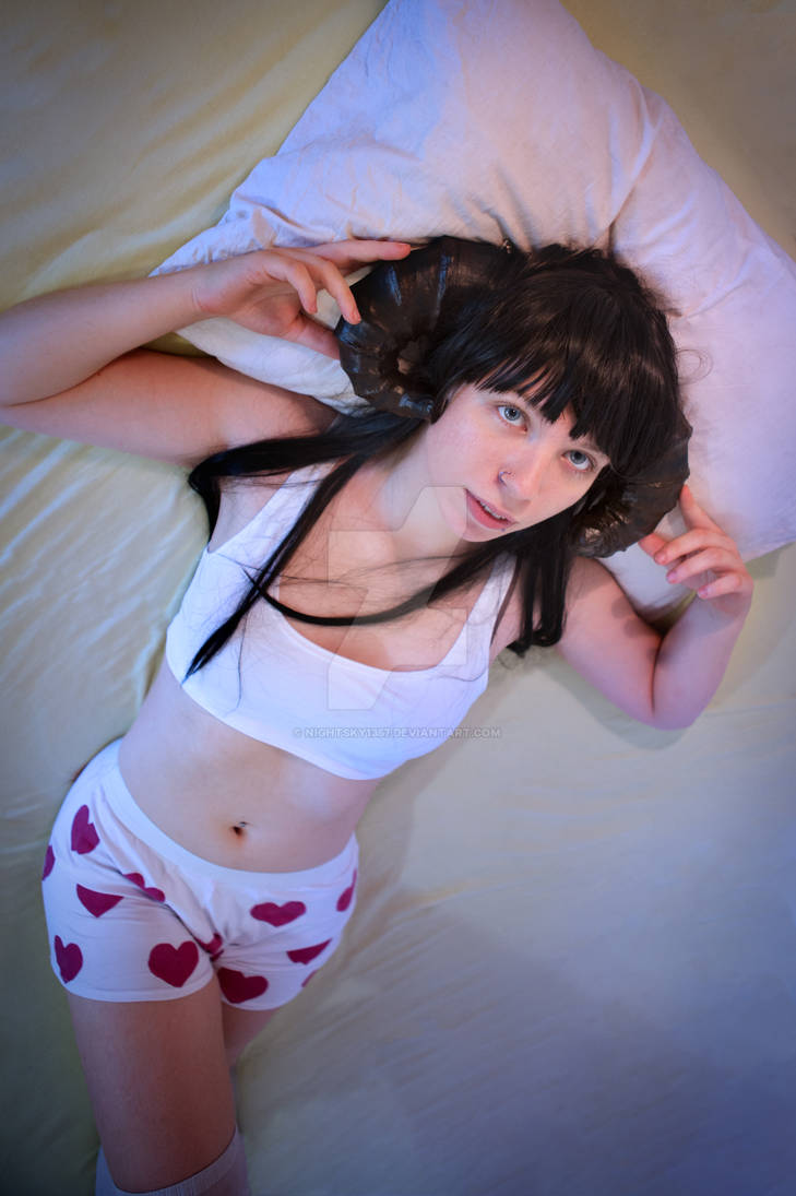 Female Vincent from Catherine cosplay