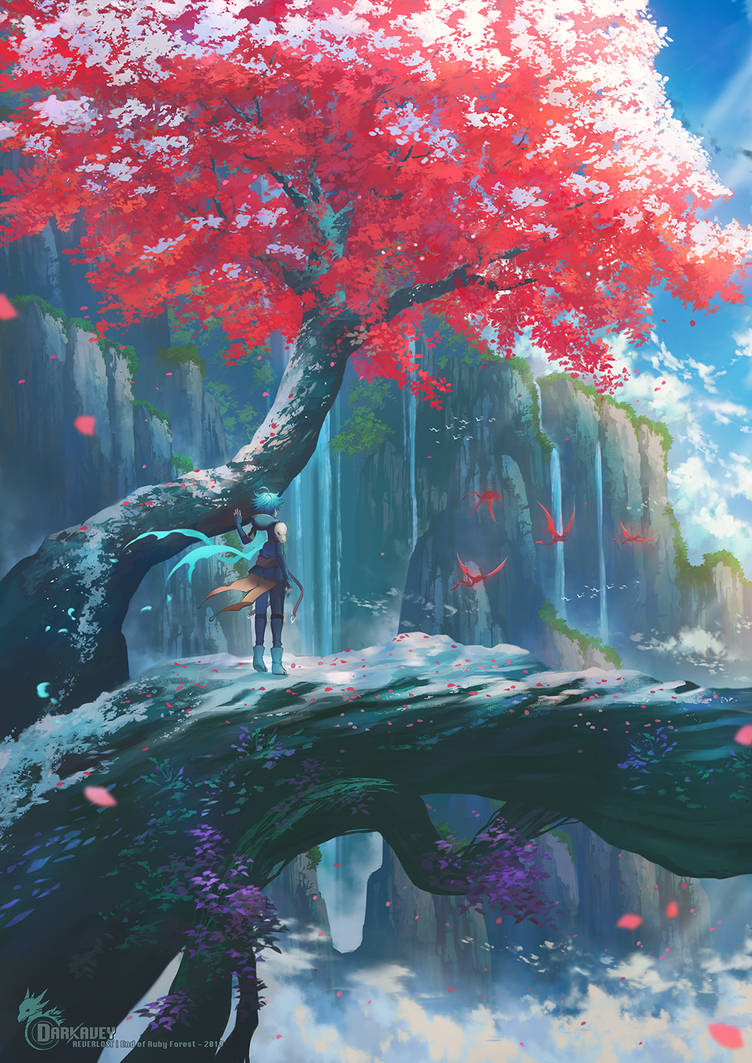 End of Ruby Forest by Darkavey on DeviantArt
