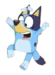 Bluey screaming by TheLegendaryDog2007 on DeviantArt
