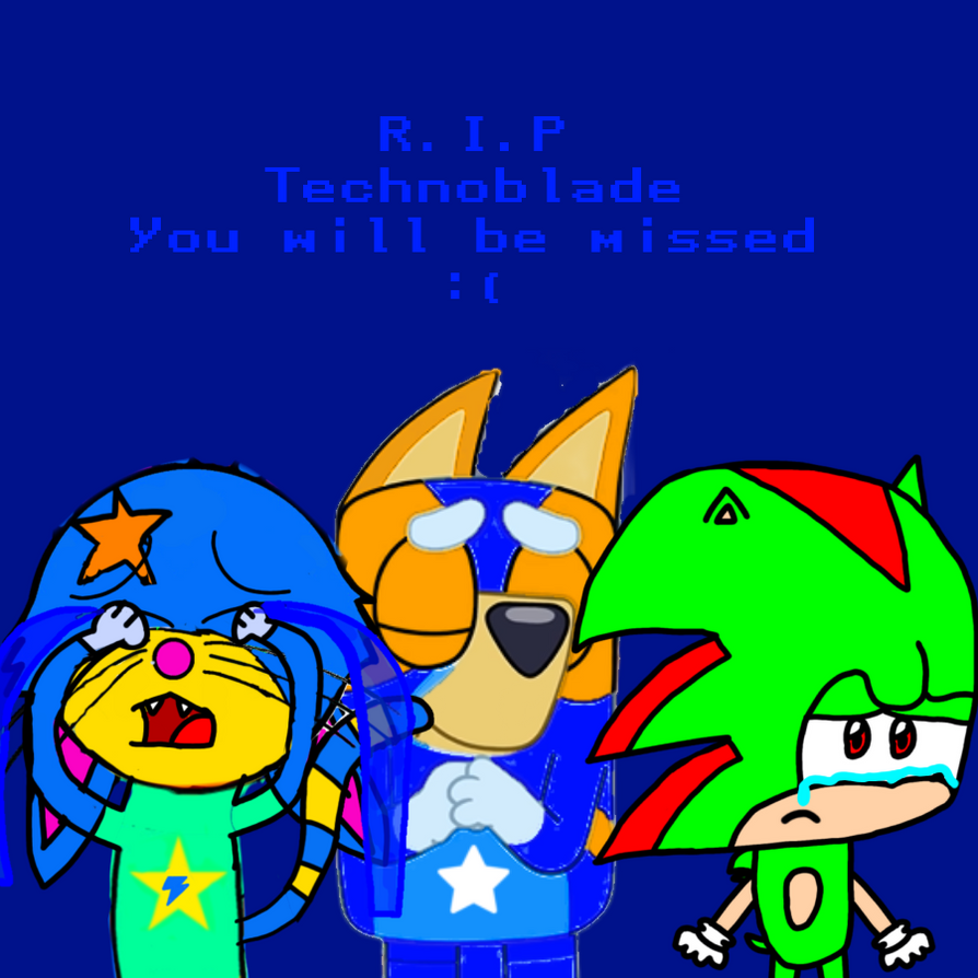 RIP Technoblade Art #2 by beeblbob on DeviantArt