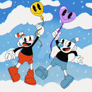 Cuphead and Mugman