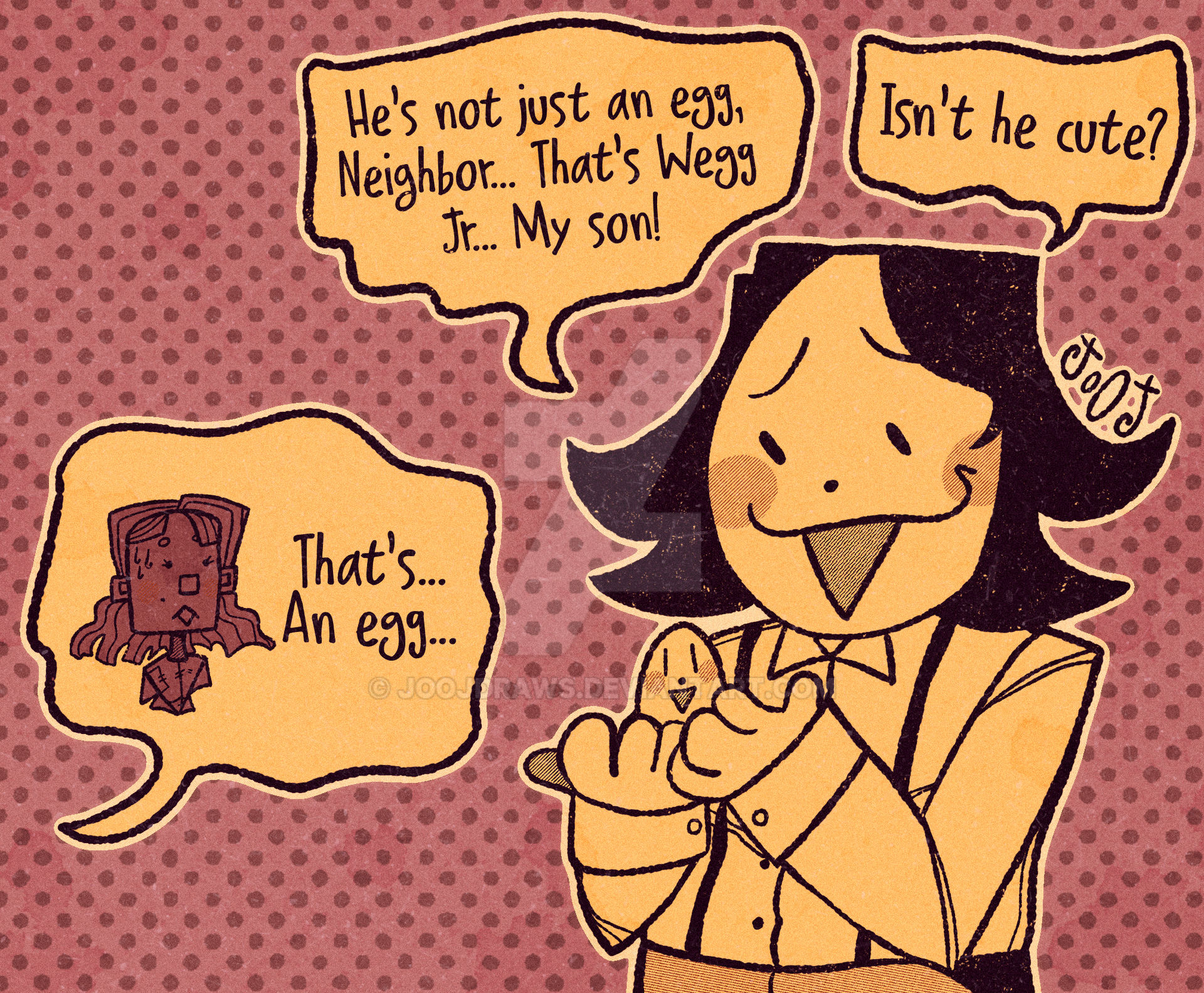 Be Kind My Neighbor Wegg by joojdraws on DeviantArt Be Kind My Neighbor Wegg by joojdraws on DeviantArt