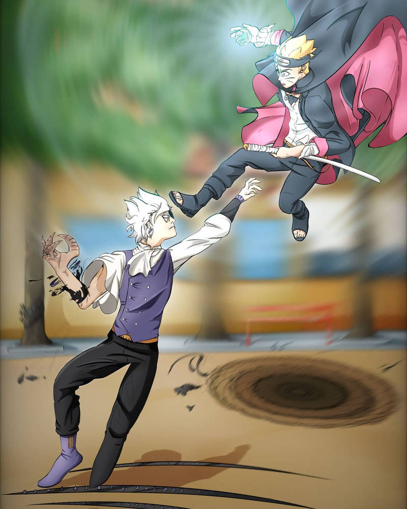 Boruto vs Code by FlashFireArt on DeviantArt