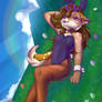 A Bunny Girl's Scenic Spring