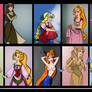 Don Bluth's princesses.