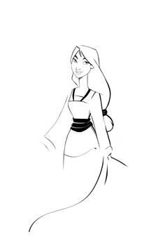 Mulan doodle