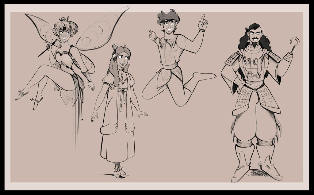 Teen Pan Cast by didouchafik
