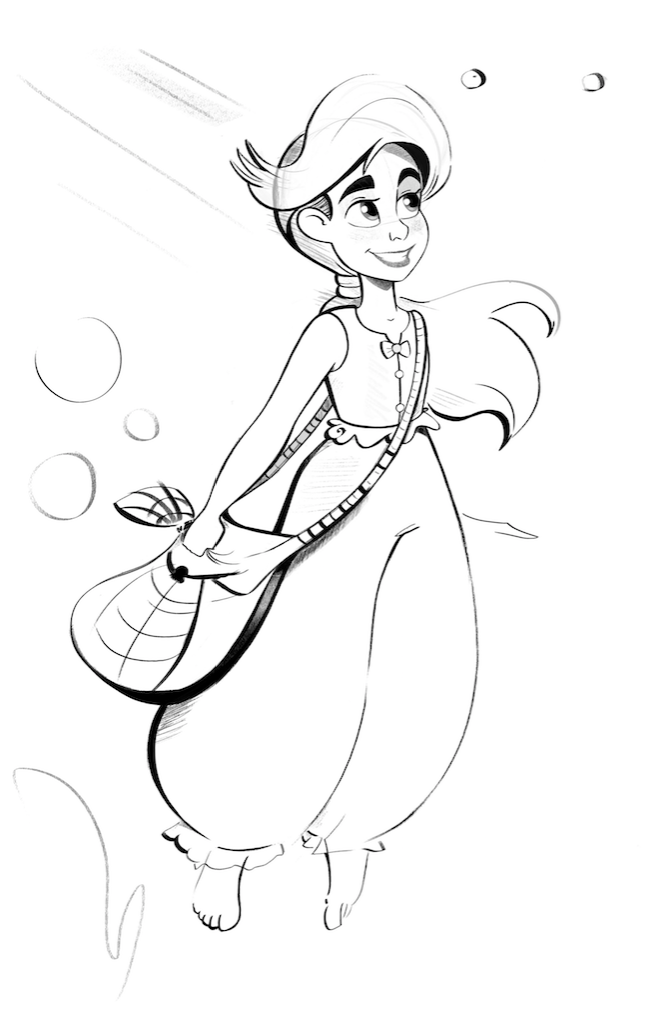 Disney's Melody - Sketch