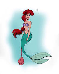 Ariel - The little mermaid by didouchafik