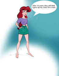 Ariel vs Keira by didouchafik