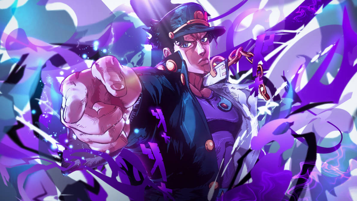 jojo bizarre adventure: Jotaro Kujo / wallpaper by Denwii on DeviantArt