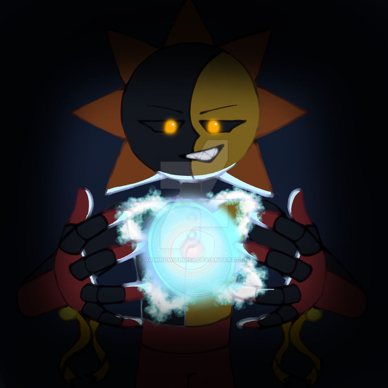 Lord Eclipse (Sun and moon Show) If Eclipse got the Newton Star by Gamingwithlisa on ...