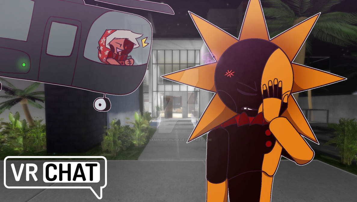 Eclipse and Bm gets a house in Vrchat by Gamingwithlisa on DeviantArt