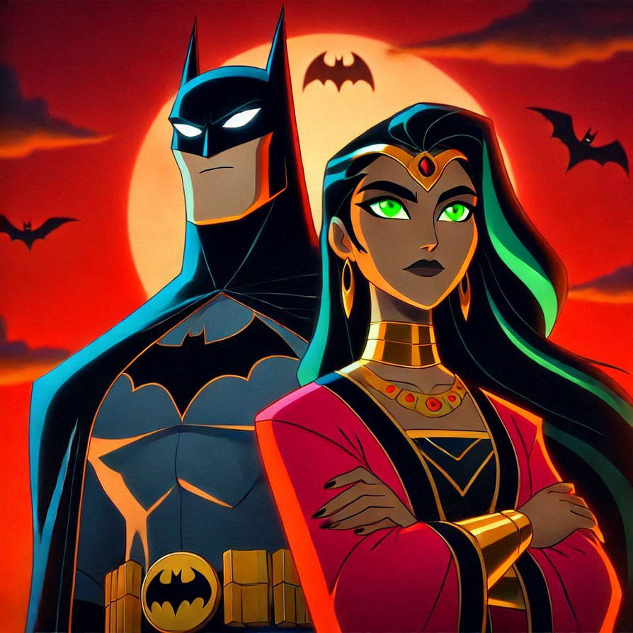 Batman and Talia Al Ghul Animated series Style #1 by drset55 on DeviantArt